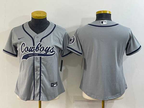 Youth Dallas Cowboys Blank Gray With Patch Cool Base Stitched Baseball Jersey,We sell and wholesale Youth Dallas Cowboys Blank Gray With Patch Cool Base Stitched Baseball Jersey on line form chian!